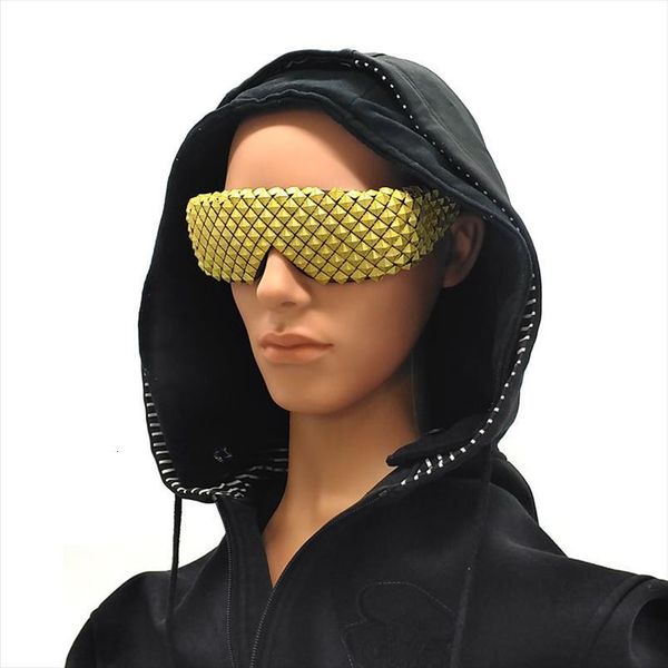 

sunglasses men steampunk goggles deal with it glasses oculos masculino unseen points sun lady fashion punk metal handmade wrap, White;black