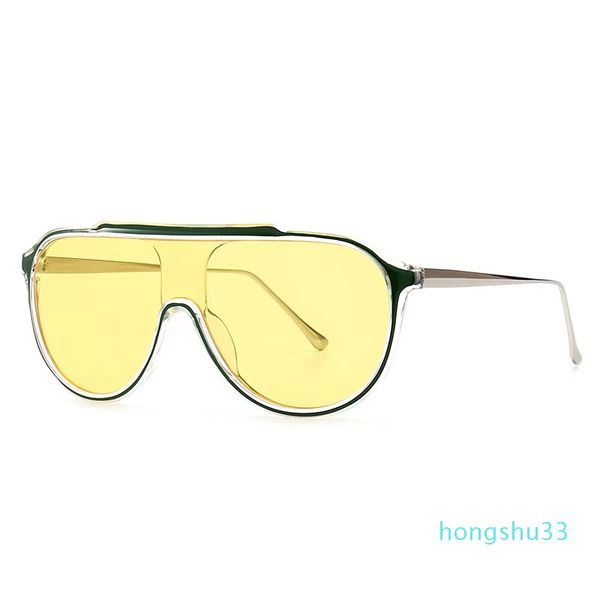 

transparent framework sunglasses outdoor trendy men and women 6 colors wear round cool fashion glasses modern, White;black