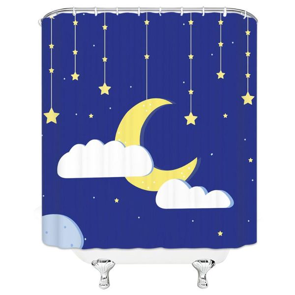 

shower curtains 180*180cm child waterproof baby bathroom polyester 3d for