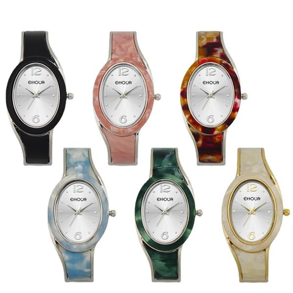 

designer watch brand watches luxury watch fashion women's glasses, plastic bracelets, es are popular, fashion anti jade 6 colors, Slivery;brown