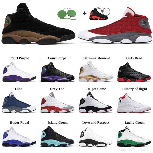 

sports basketball shoes men jumpman 13s red flint hyper royal playground reverse lucky green black cat chicago mens university outdoor