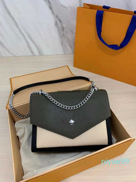 

l bb bag m53196 mylockme designer bag navy luxury blue calfskin leathe chain crossbody hands purses trendy woman messenger