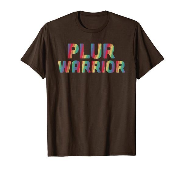 

plur warrior edm music concert t-shirt, White;black