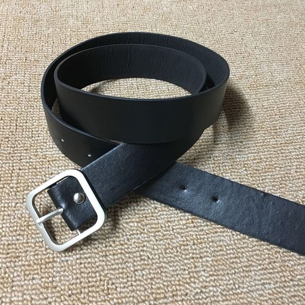 

belt casual versatile women's needle buckle trouser belt, Black;brown
