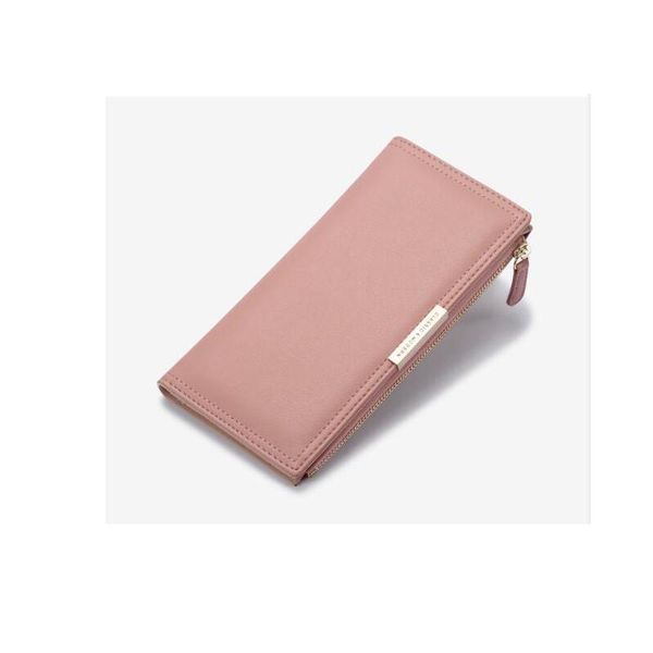 

long wallet for women designer purse zipper bag ladies card holder pocket coin wallets, Red;black