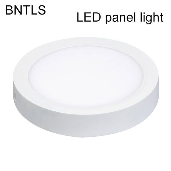 

downlights factory direct supply 6w 12w 18w led panel light surface mounted round ceiling lamp without hole down