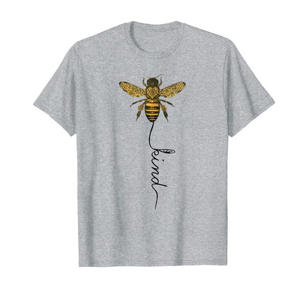 

cool bee kind be kind t shirt gift for women men, White;black