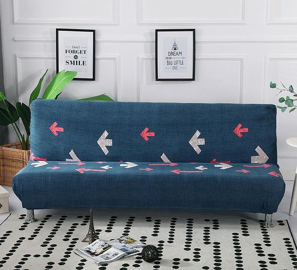 

chair covers blue 160-190cm double sofa livingroom couch 1/2/3/4 seater bed without armrests great flexibility spandex polyester