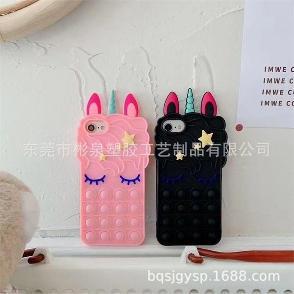 

cartoon eyelashes unicorn color horse silicone thinking chess rat killing pioneer mobile phone case