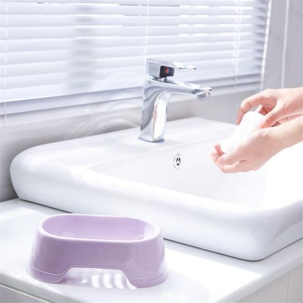 

soap dishes bathroom dish plate case home shower holder container box drain dispenser rack