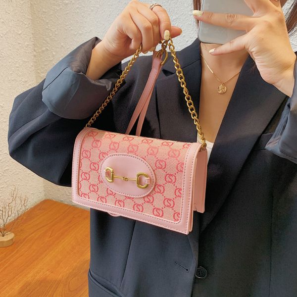

fashion chain bag new autumn letter single shoulder style splicing messenger women's outlet black friday