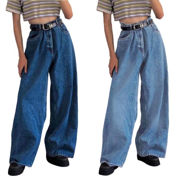 

women's jeans woman blue pencil pants women clothing casual denim mid-waist ripped drop
