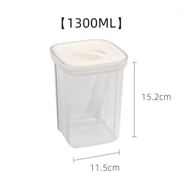 

kitchen household airtight storage tank thickened moisture-proof grain dried fruit sealed set ghs99 bottles & jars