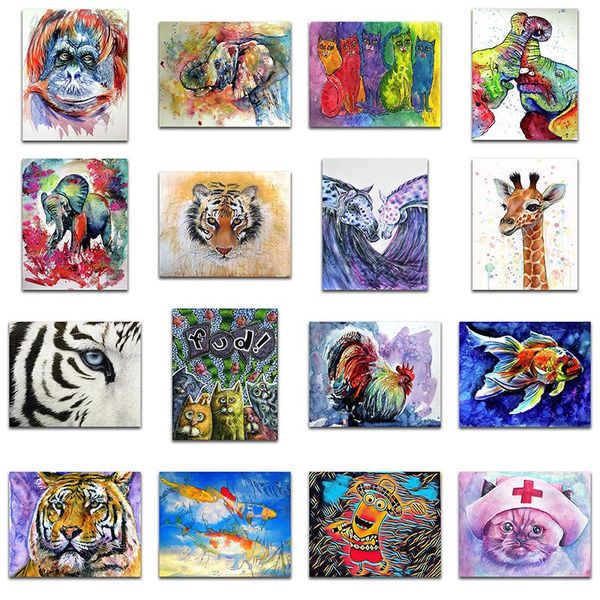 

diamond painting 5d diy fish full round drill embroidery animal elephant mosaic