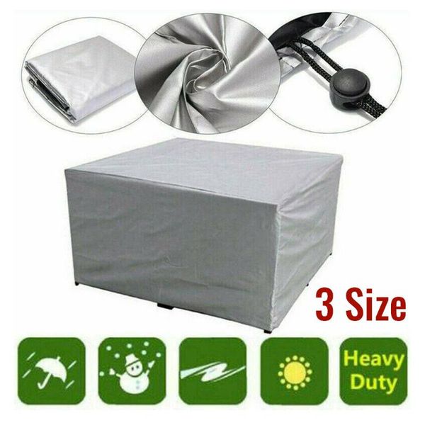 

storage bags 1pc waterproof pvc furniture set cover 3 size garden table protective tarpaulin seating groups