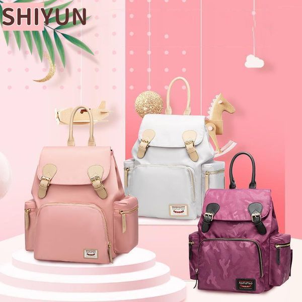 

diaper bags shiyun large capacity bag backpack waterproof baby care nappy fashion mummy maternity travel sz102