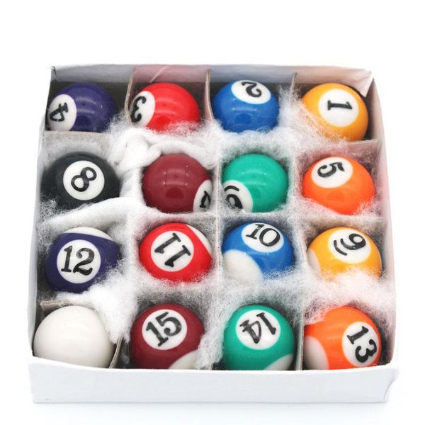 

small size billiard pool table ball 25mm for kids indoor gym recreation games balls