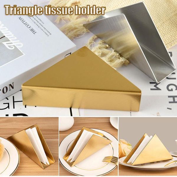 

tissue boxes & napkins stainless steel napkin holder geometric shape fashion durable washable for restaurant el countertable fbs889