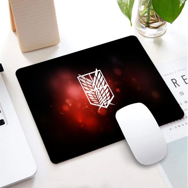

mouse pads & wrist rests attack on titan pad anti-student notebook keyboard cute protection office desknon-slip waterproof mousepad