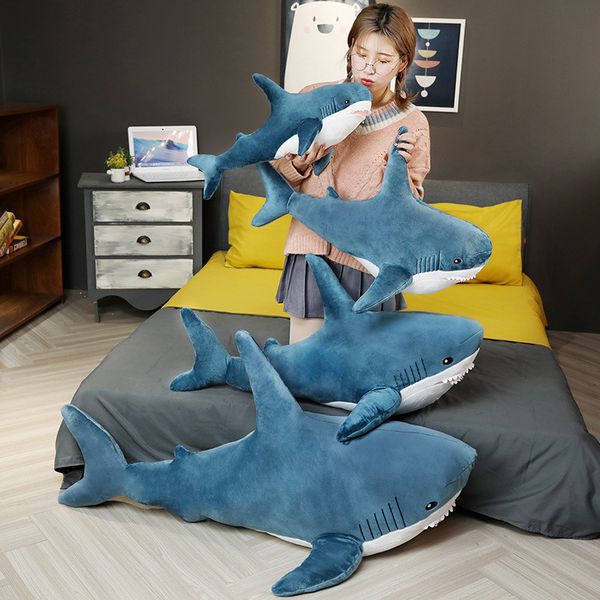 

plush toy shark pillow ocean life new doll