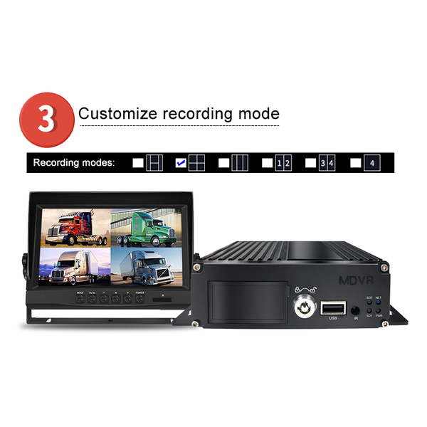 

car rear view cameras& parking sensors dvr 4ch mini realtime mobile auto video recorder vehicle camcorder camera driving remote controller