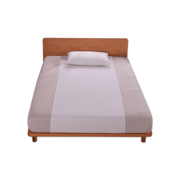 

sheets & sets earthing flat sheet half bed silver antimicrobial conductive grounding organic cotton better sleep nature health