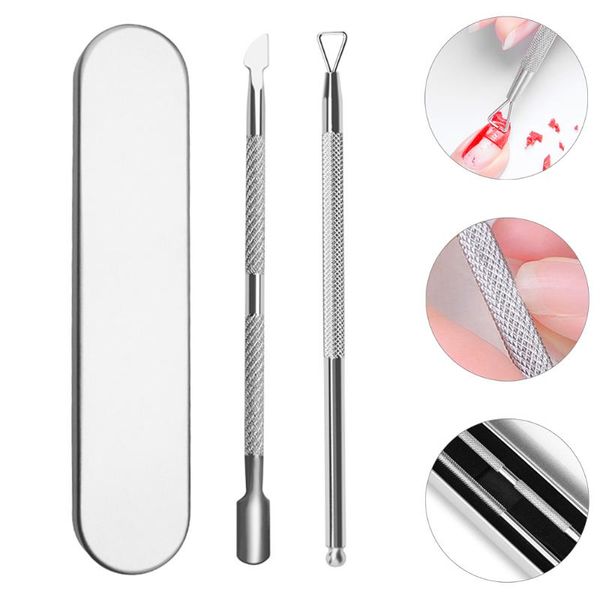 

nail art kits 1 set cuticle pusher vintage remover tools practical trimming