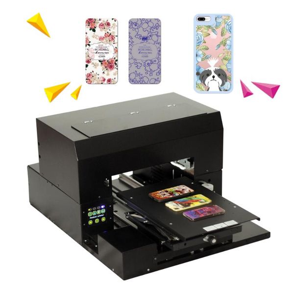 

printers uv printer 6-color inkjet printing flat object a3 size high resolution for mobile phone case/lighter/gift bag