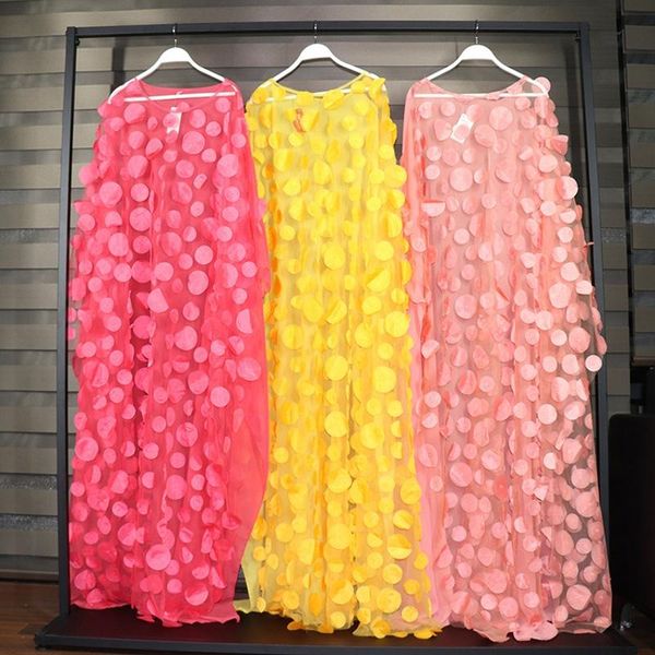 

ethnic clothing super size african women's dashiki fashion loose chiffon long dress for women clothes, Red