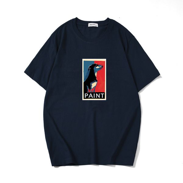 

t shirt 2021 summer creative fashion pattern printing men's short sleeve cotton large size top, White;black