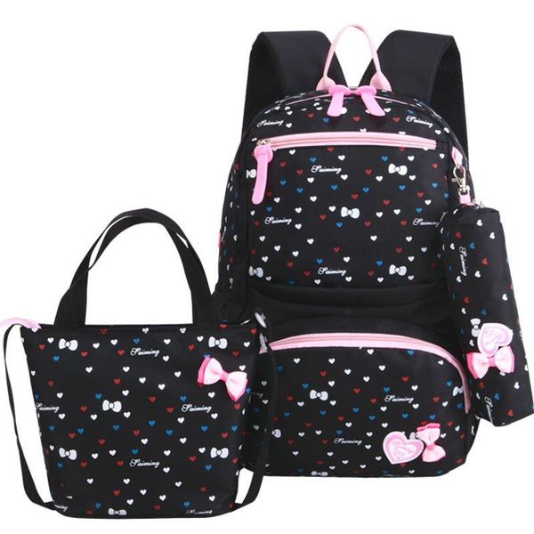 

3pcs set women printing backpack for school teenagers girls canvas bags fashion ladies lapbag backpaks mochilas