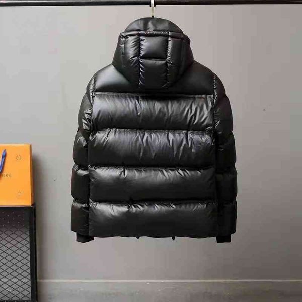 

quality men's jacket down outerwear waterproof windproof winter coat casual fashion windbreaker duck thick warm women parka puffer vest, Black