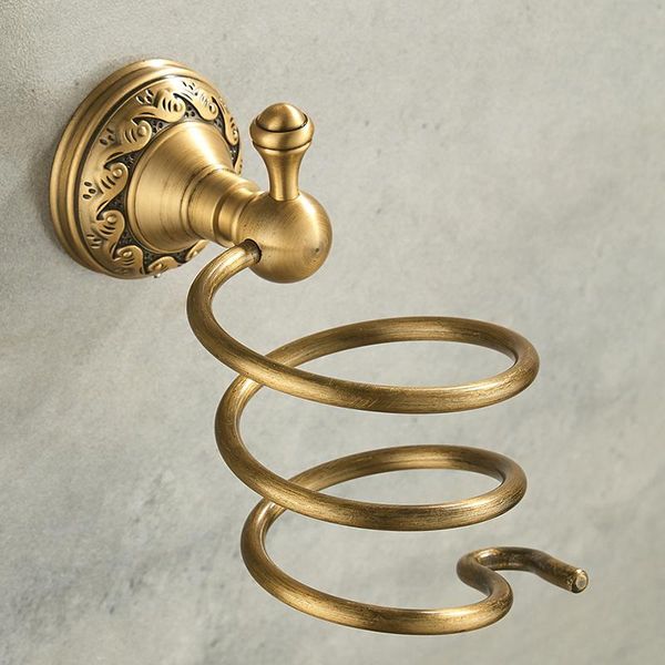 

bath accessory set aluminium made wall mounted hair dryer rack holder solid anti-rust stand shelf for bathroom accessories products