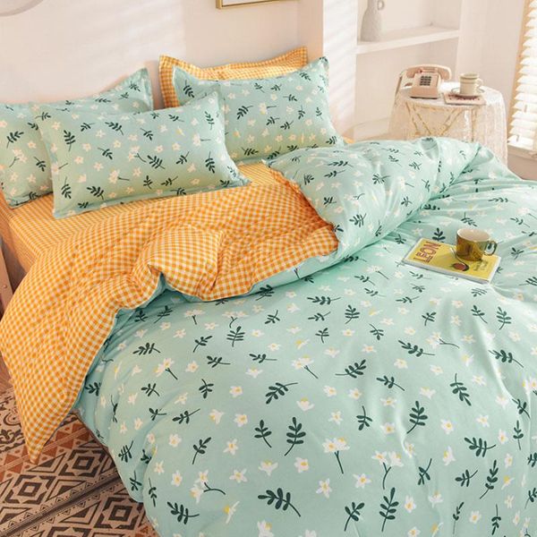 

bedding sets set home textile urban stylish simple duvet cover pillowcase bed sheet kid teen girl boy single twin  size 3/4pcs