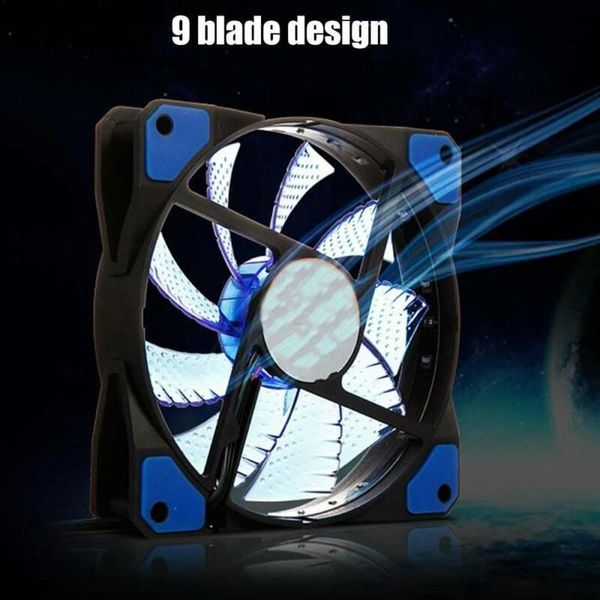 

lapcooling pads universal 120x120x25mm heatsink fan 4 pin 12v cooler suitable for computer case