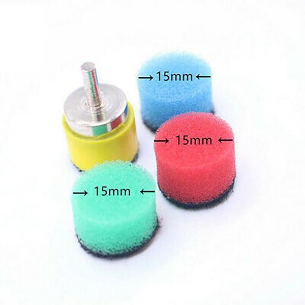 

care products wheel buffing 0.5-1' sponge 13x auto automotive car for drill pad
