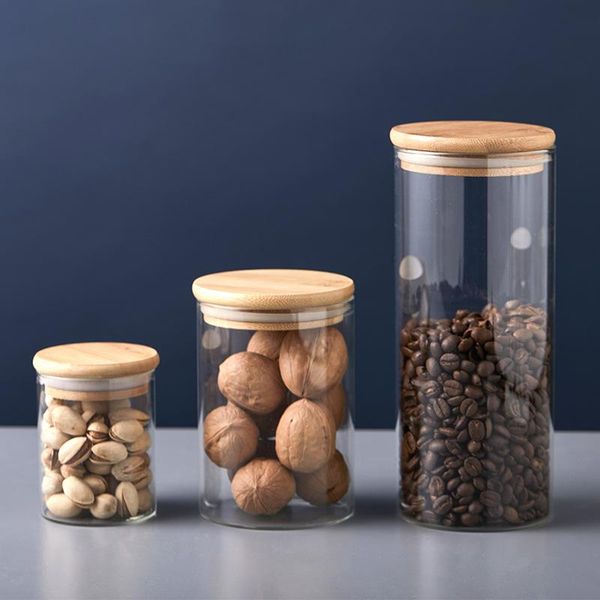 

keston glass sealed tank five grain storage box creative simple tea bottles & jars