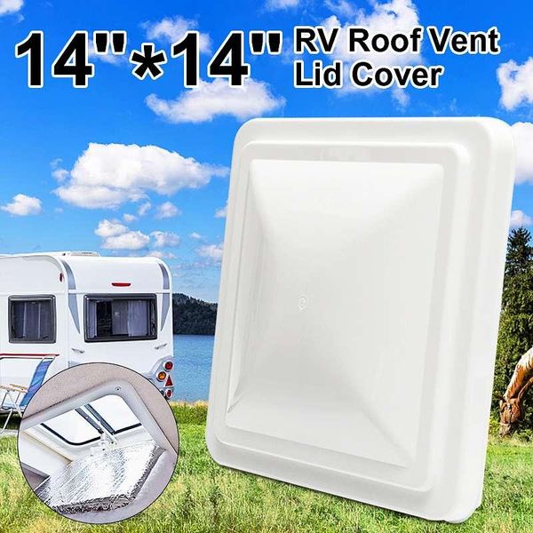 

parts durability rv roof vent cover rust-proof white universal car air ventilation hood portable for caravan motorhome camper trailer