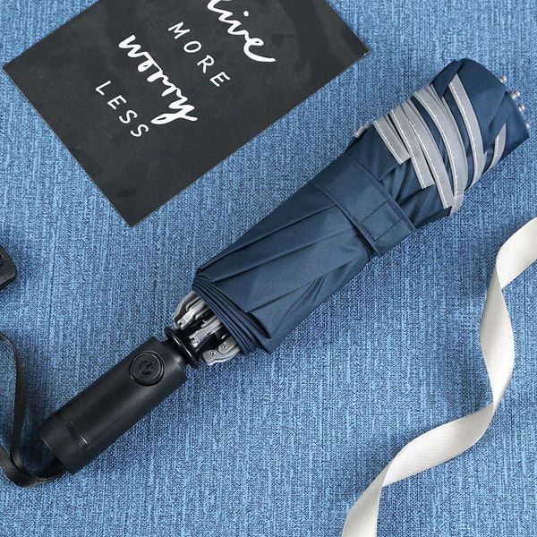 

umbrellas reverse automatic umbrella car folding men's business extra large sunny windproof sombrillas portable dl60ys