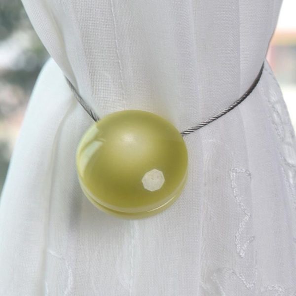 

other home decor curtain tieback round shape european simple style (magnetic) stainless steel rope tie holdback hook indoor accessory