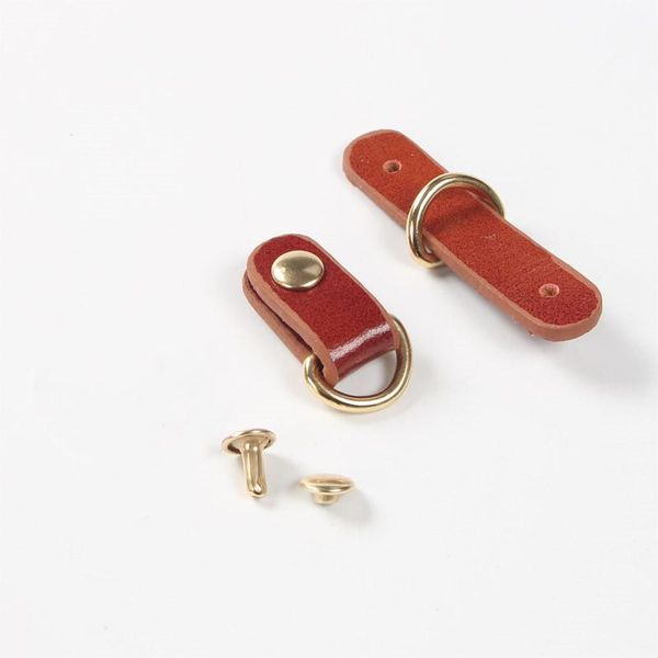 

bag parts & accessories diy cloth art leather hanging d ring buckles hasp, Black