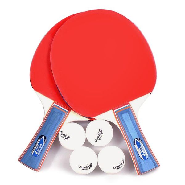 

table tennis raquets racket 2 player set bats rackets with 4 pong balls for school home bat