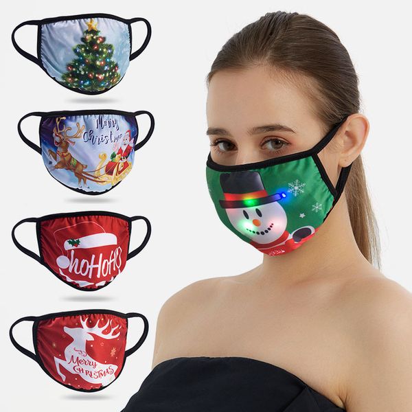 

mask mask led with light personalized fashion thickened digital printing