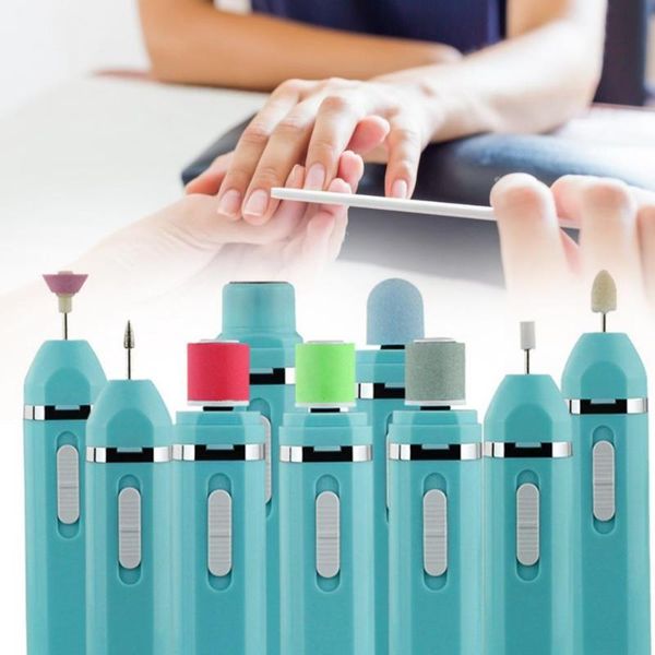 

nail art kits electric drill various heads multifunctional fast rotating speed foot manicure grinder peeling machine for home