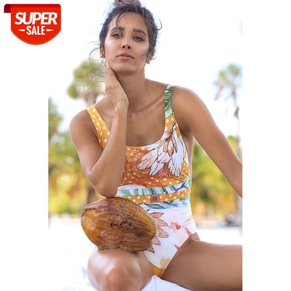 

one piece swimsuit women 2021 print swimwear female push up monokini brazilian bathing suit summer beach wear swimming #yq8d, White;black
