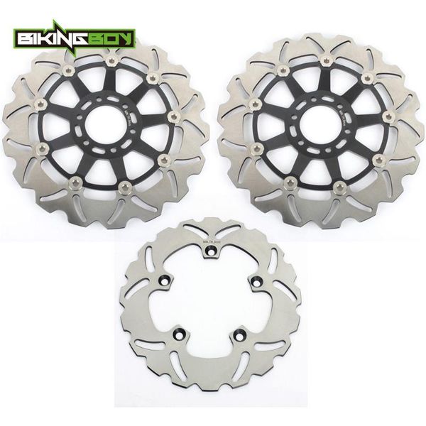 

motorcycle brakes bikingboy front rear brake discs rotors disks for aprilia 250 1995 1996 1997 1998 1999 2000 2001 2002 2003 25