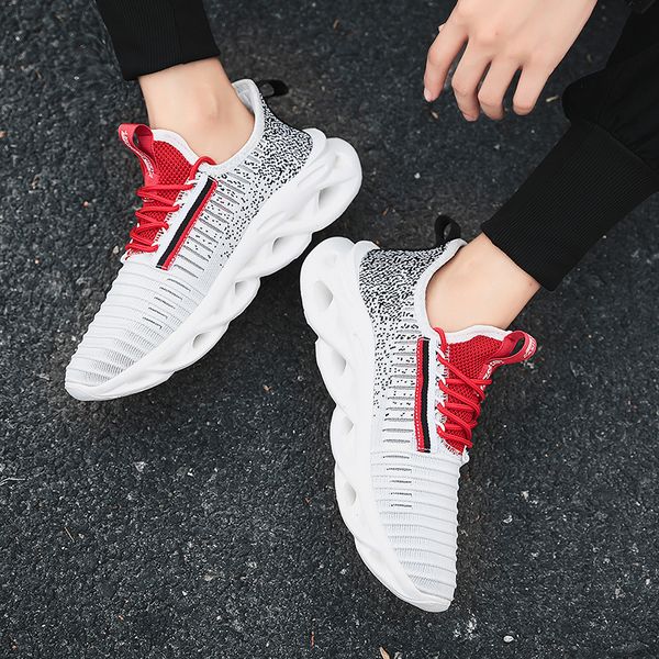 

mens casual shoes for man fashion sneakers durable outsole trainer zapatillas hombre breathable big size twist bottom shoes