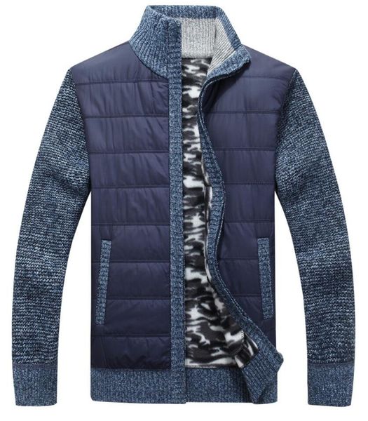 

north the men's jacket knitting sweater casual woolen sweaters knit keep warm coat outdoor outerwear winter cardigan face man clothing, Black;brown