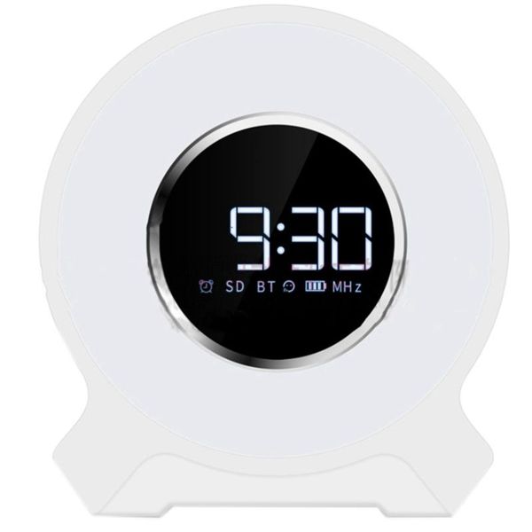 

other clocks & accessories led digital smart alarm clock 7 colors changing bedroom student wake up display table