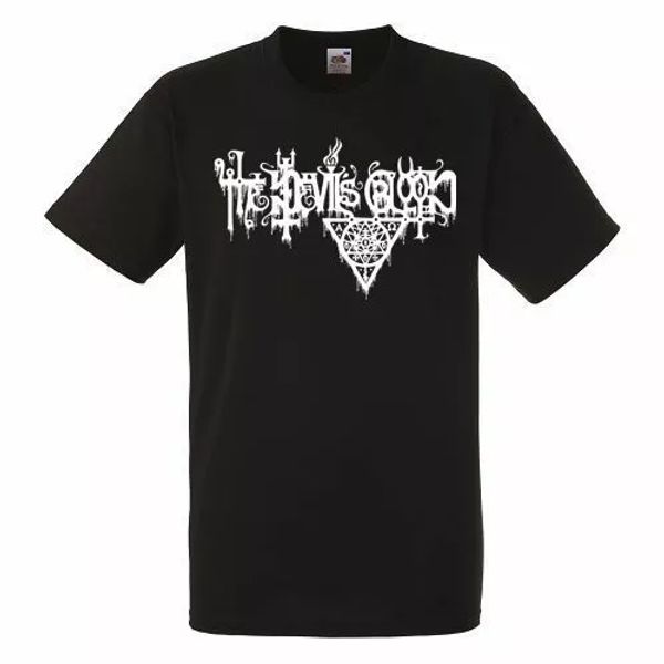

the devils blood black mens t-shirt men rock band tee shirt, White;black